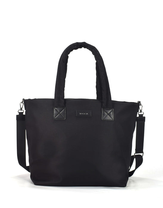 Metro Large Travel Tote Bag - Black Nylon