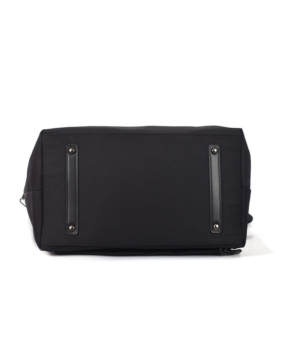 Metro Large Travel Tote Bag - Black Nylon