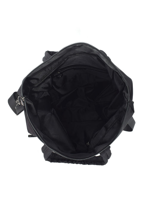 Metro Large Travel Tote Bag - Black Nylon