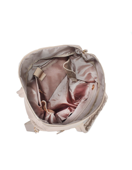Metro Large Travel Tote Bag - Stone Nylon