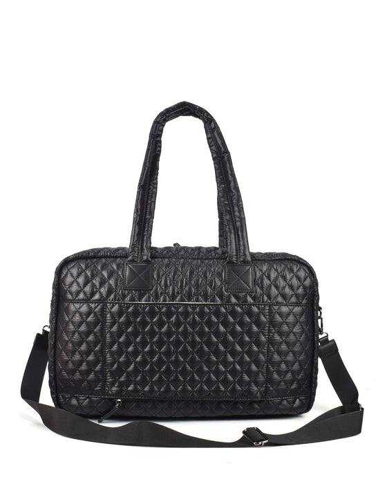 Metro Large Travel Split Tote Bag - Black