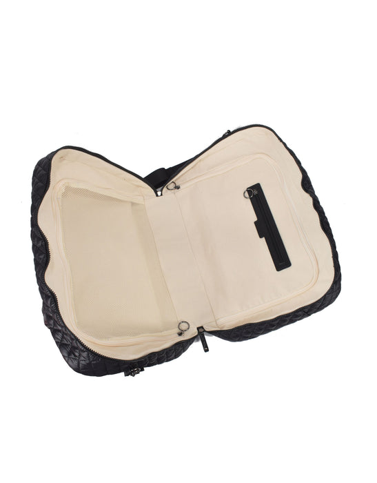 Metro Large Travel Split Tote Bag - Black