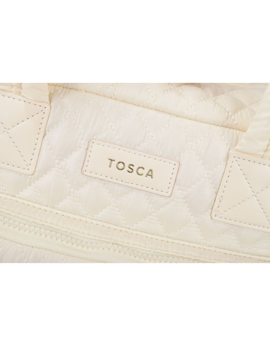 Metro Large Travel Split Tote Bag - Mushroom