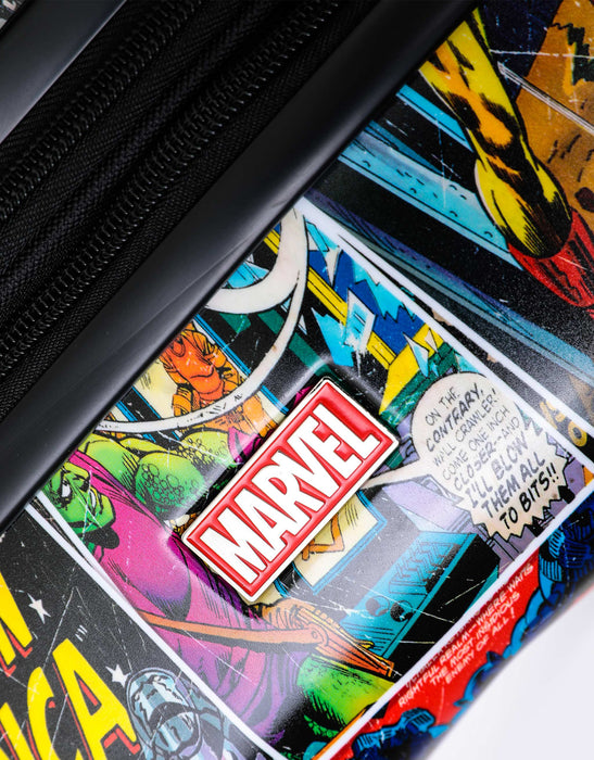 Marvel Comic 50cm Small Hard Carry On - Multi