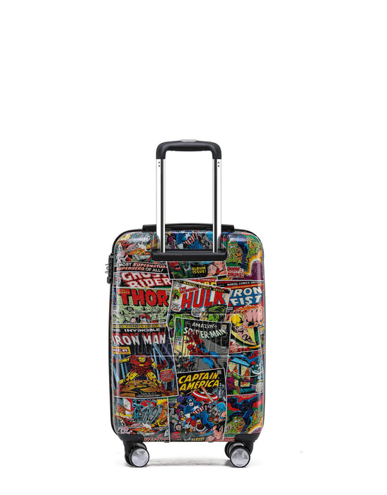 Marvel Comic 50cm Small Hard Carry On - Multi