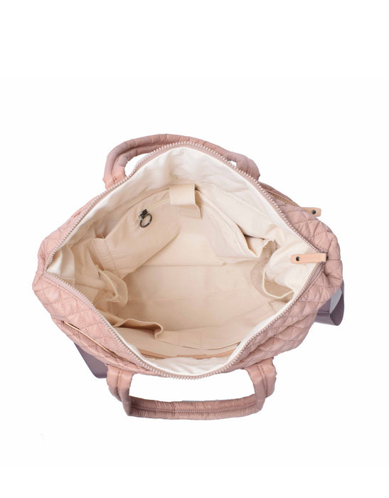 Metro Large Travel Tote Bag - Mauve