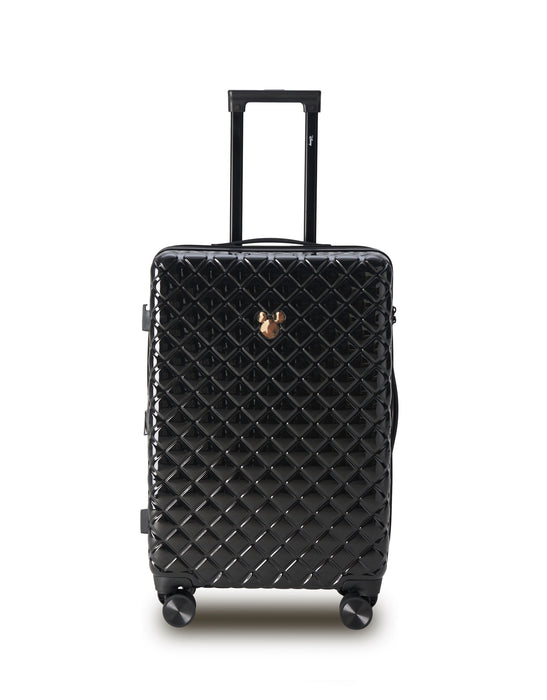 Disney Mickey Mouse 66cm Medium Hard Suitcase - Black