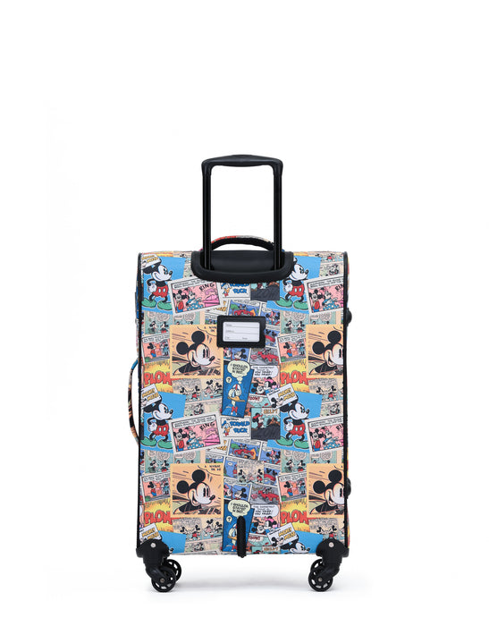Disney Mickey Mouse Comic 25" Medium Soft Suitcase - Multi