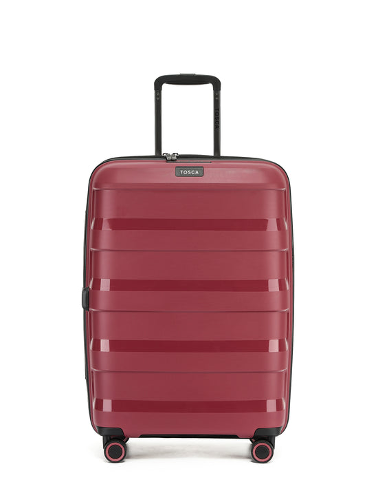 Comet 67cm Medium Hard Trolley Case - Rumba Red
