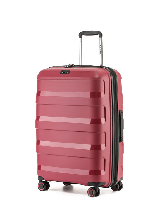 Comet 67cm Medium Hard Trolley Case - Rumba Red