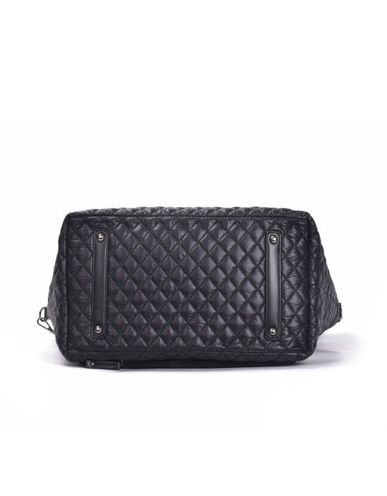 Metro Large Travel Tote Bag - Black