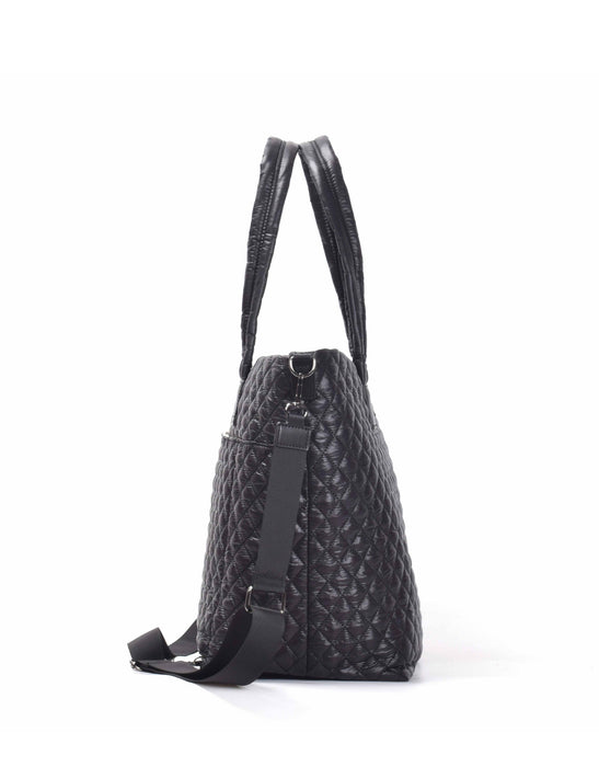 Metro Large Travel Tote Bag - Black