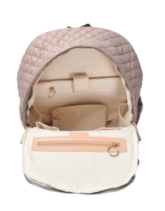 Metro Travel Backpack - Magnet - Beige