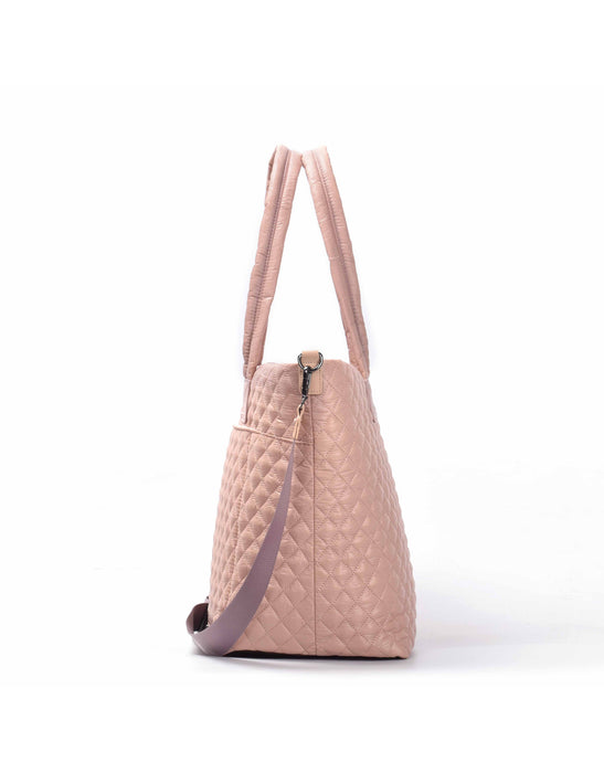 Metro Large Travel Tote Bag - Mauve