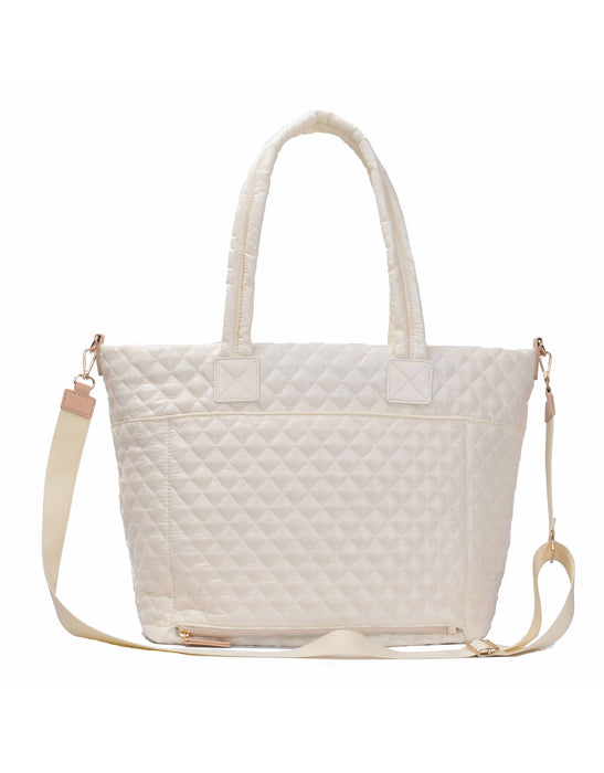 Metro Large Travel Tote Bag - Mushroom