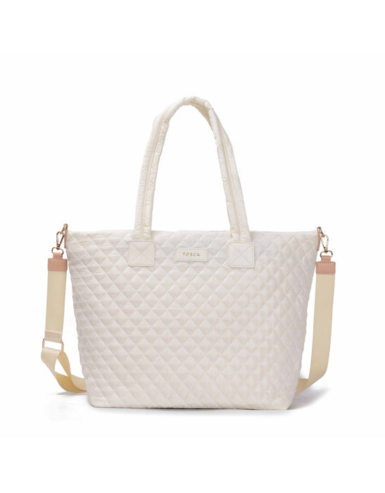 Metro Large Travel Tote Bag - Mushroom