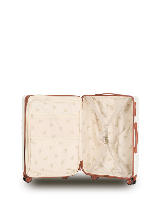 Disney Mickey Mouse 54cm Small Hard Carry On - Ivory