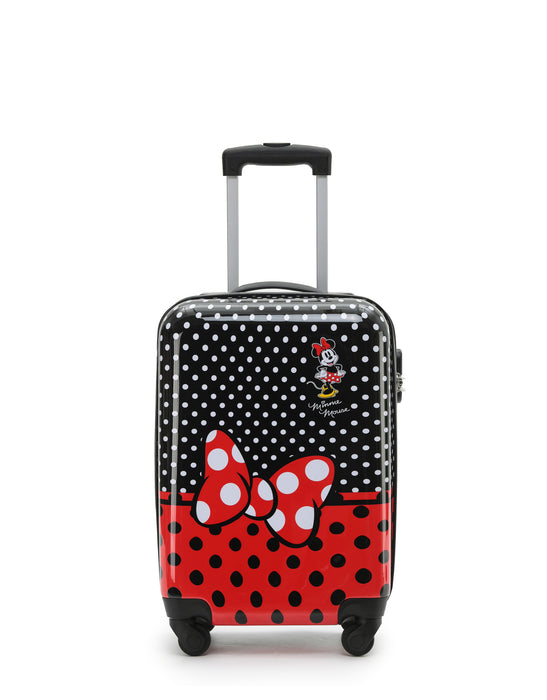 Disney Minnie Mouse 55cm Small Hard Carry On - Black