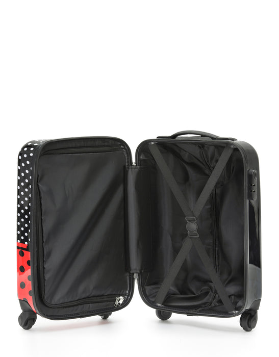 Disney Minnie Mouse 55cm Small Hard Carry On - Black