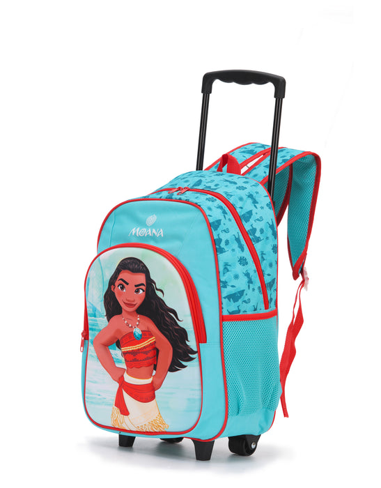 Disney Moana Carry On Trolley Backpack - Blue