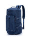 Harlow Navy Barrel Backpack Tote