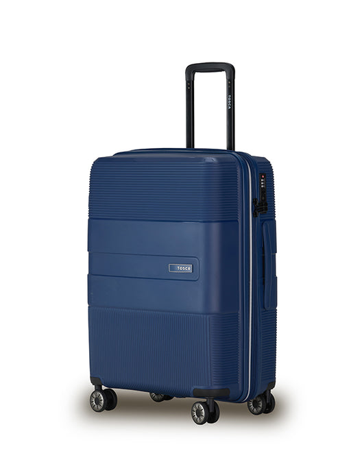Orion Medium Navy Hard Trolley Case