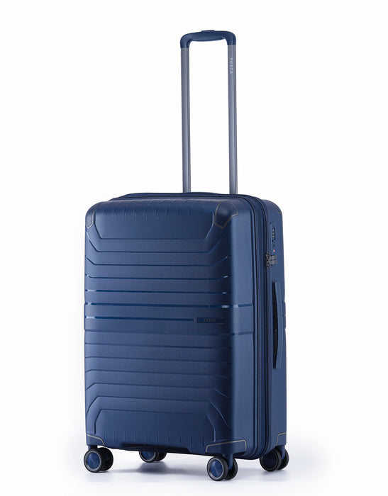 Star Lite 64cm Medium Hard Suitcase - Navy