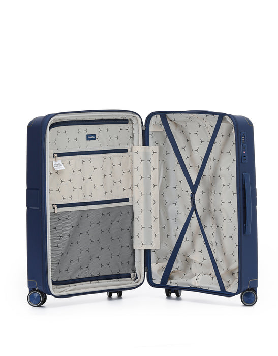 Star Lite 64cm Medium Hard Suitcase - Navy