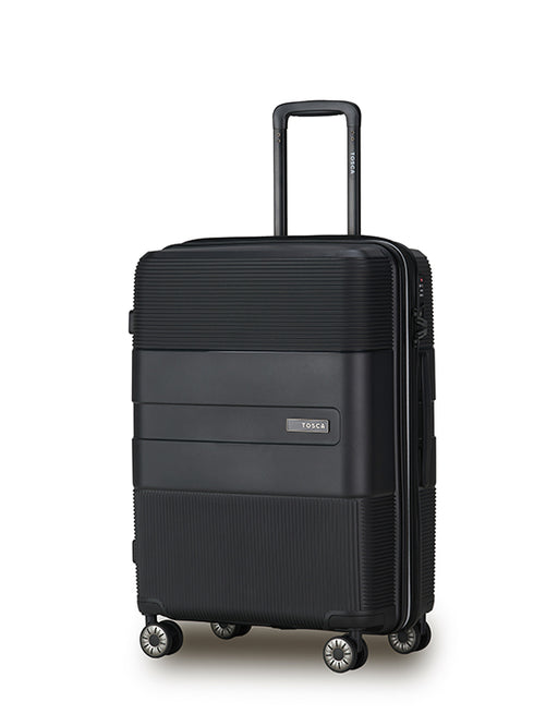 Orion Medium Black Hard Trolley Case