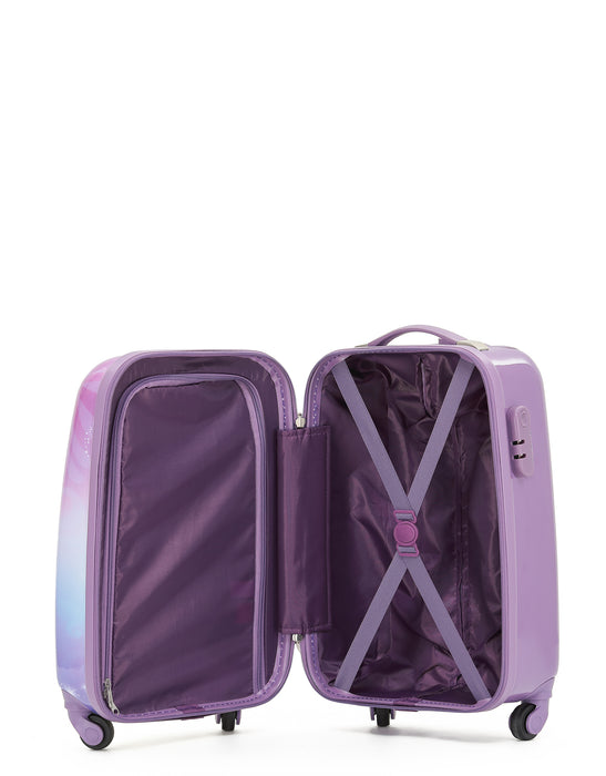 Disney Princess 45cm Small Hard Carry On - Purple
