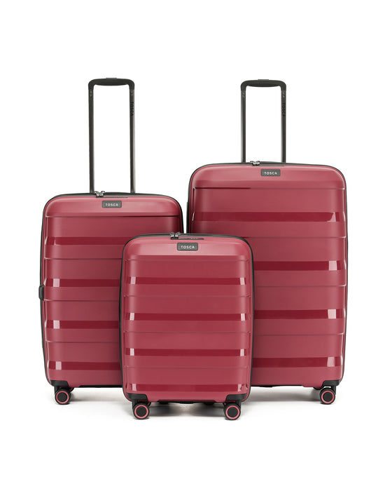 Comet 55cm Small Hard Carry On - Rumba Red