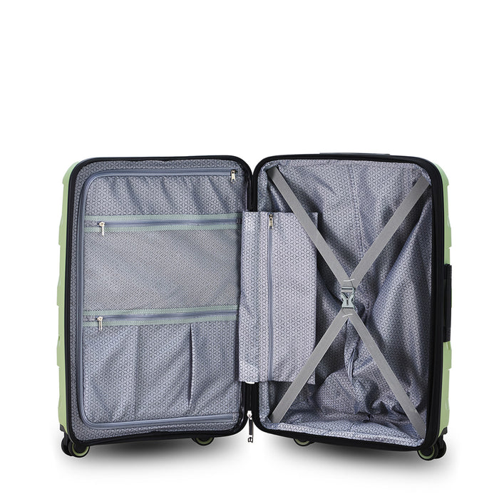 Comet 67cm Medium Hard Trolley Case - Sage Green