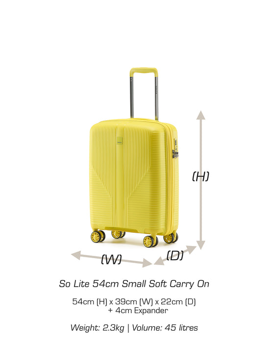 F-Lite 54cm Small Hard Carry On - Yellow