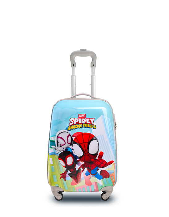 Marvel Spidey & Friends 45cm Small Hard Carry On - Blue