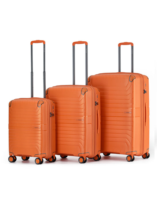 Tosca Star-Lite 3-Piece Hard Luggage Set – Mandarin