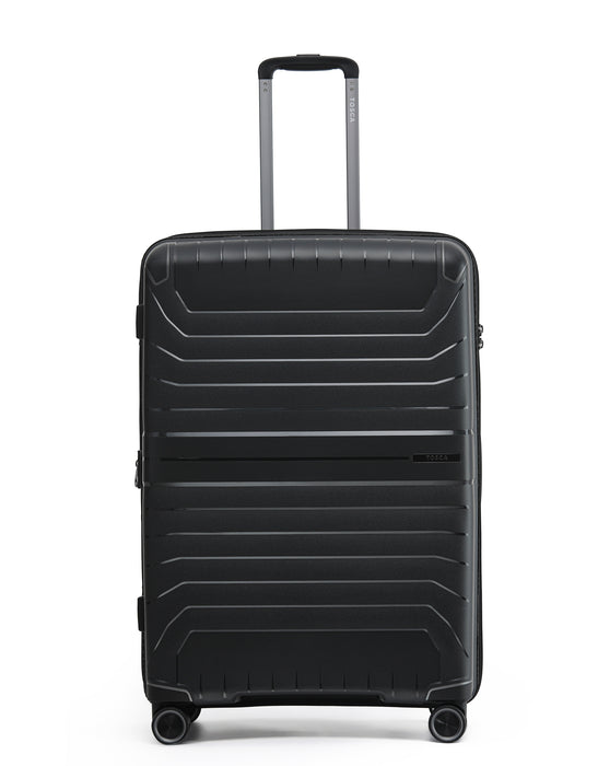 Star-Lite 75cm Large Hard Suitcase - Black