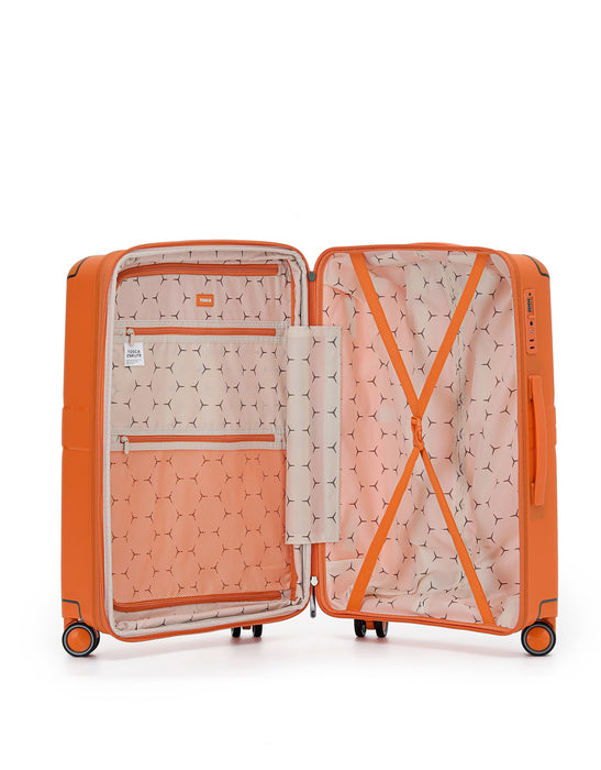 Star Lite 64cm Medium Hard Suitcase - Mandarin