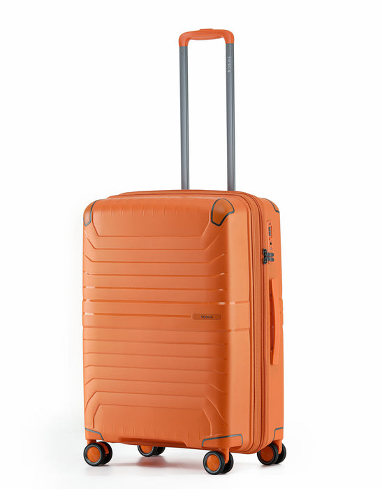 Star Lite 64cm Medium Hard Suitcase - Mandarin