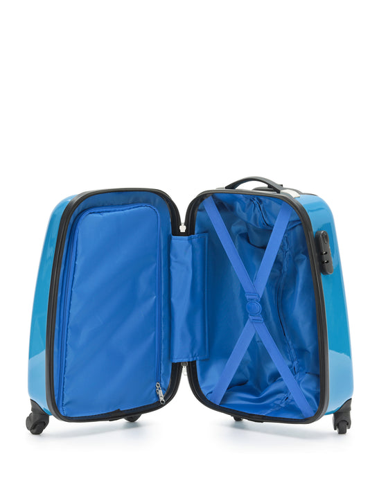 Disney Stitch 45cm Small Hard Carry On - Blue