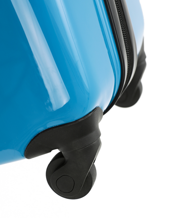 Disney Stitch 45cm Small Hard Carry On - Blue
