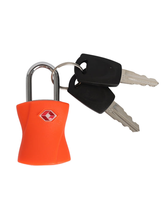 Basic TSA Lock with Key - Orange