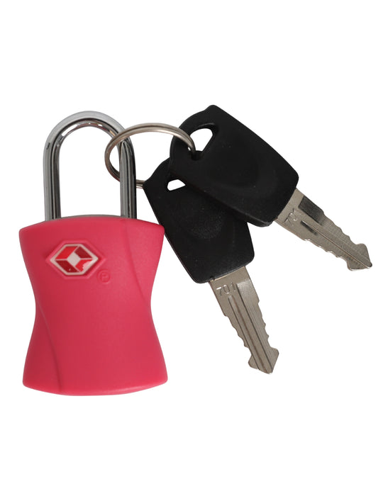 Basic TSA Lock with Key - Pink