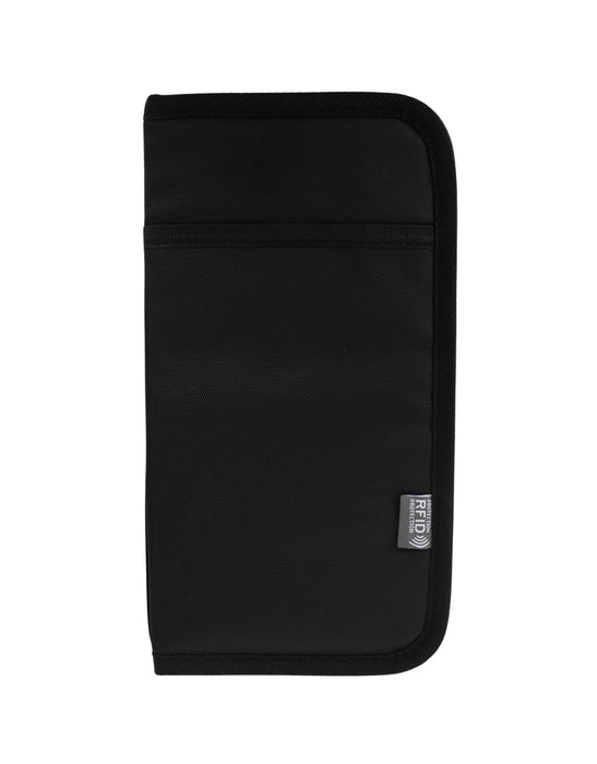 RFID Travel Document Holder - Black