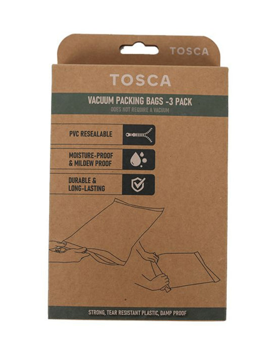 Vacuum Packing Bags - 3 Pack - Clear