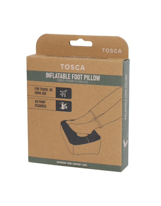 Inflatable Foot Pillow - Brown