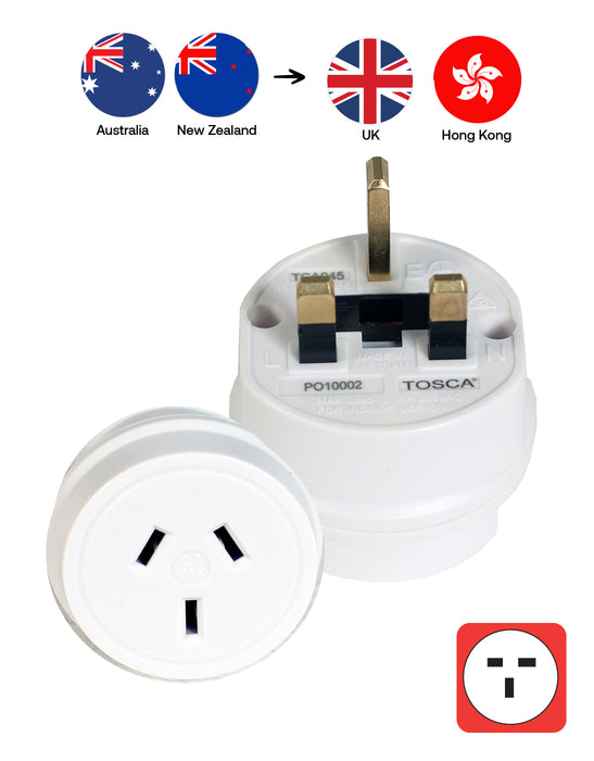 Travel Adapter for UK & Hong Kong