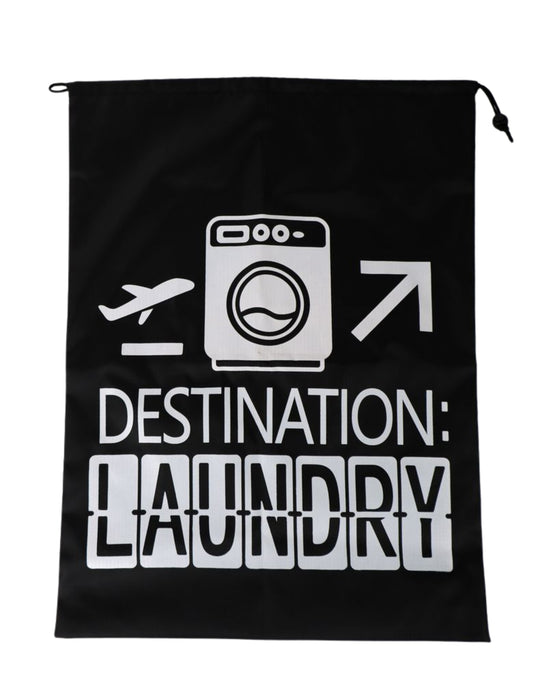 Travel Laundry Bag - Black