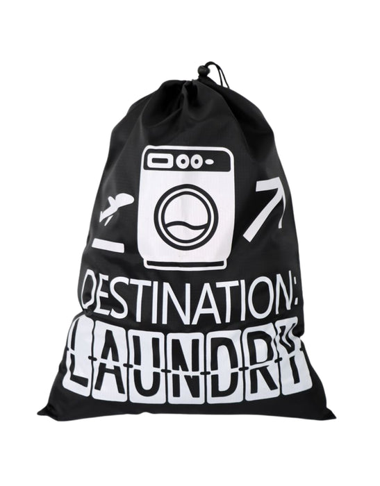 Travel Laundry Bag - Black
