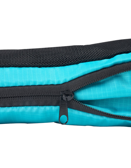 Small Compression Packing Cube Pack (x2) Teal / Black