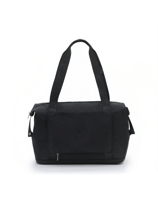 Foldable & Expandable Travel Tote - Black